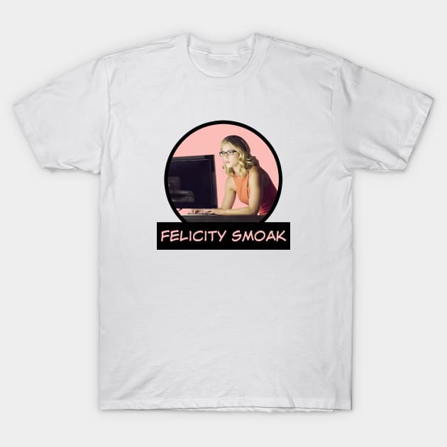 Felicity Smoak - Comic Book Text T-Shirt by FangirlFuel